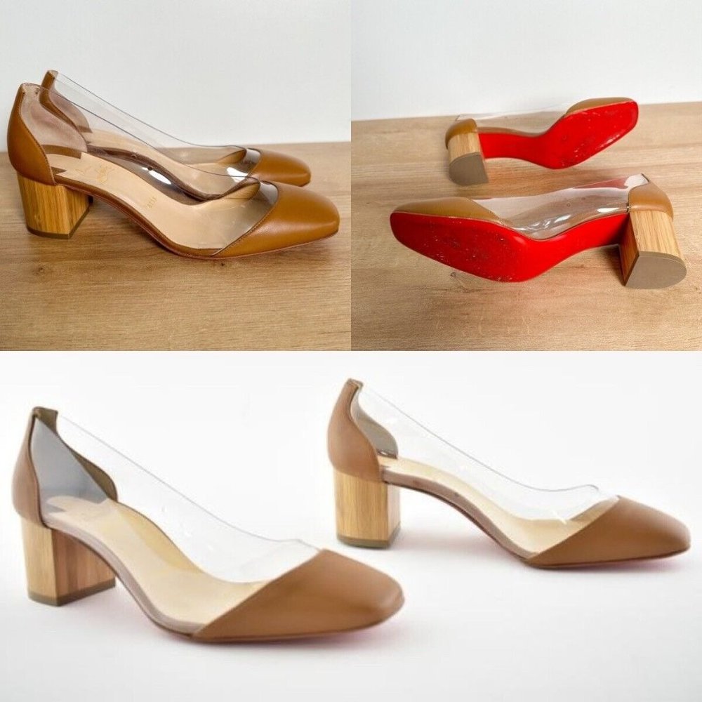 Christian Louboutin Grandola 55 Block Heel